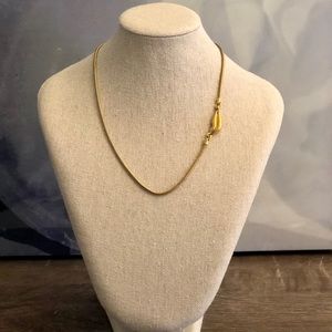Dainty Gold DVF Diane Von Fustenberg Necklace